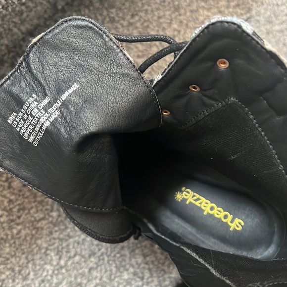 Shoe dazzle embroidered floral pump boots - Picture 6 of 7